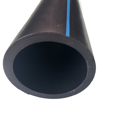 Siyah Renkli Hammadde Pe100 Boru Büyük Çaplı 300mm HDPE Su Borusu