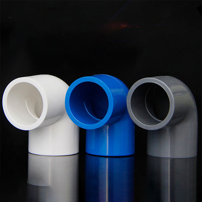 Sulama için Beyaz Gri PVC Boru Ek Parçaları DN25 DN30 DN50 Boru Ek Parçaları