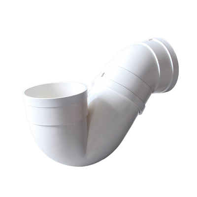 Su Tutucu PVC Drenaj Borusu Ağızsız Deodorant Dirsek P-Tipi Aşağı