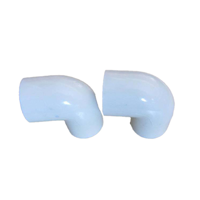 Çok Özellikli Dirsek PVC Drenaj Boru Ek Parçaları Beyaz Gri Mavi Plastik Derz