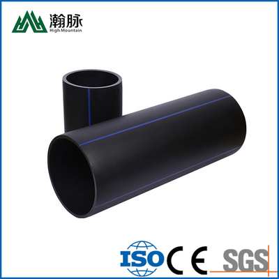 Plastik Pe HDPE Su Temini Borusu Büyük Çaplı Özelleştirilmiş DN250mm ISO9001