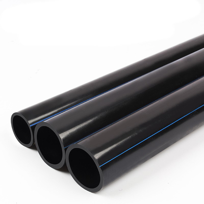 Siyah Su Doldurma Hdpe boru ruloları 2 inç 4 inç Soğuk su için plastik sulama borusu