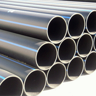 PE100 Kara Mavi Çizgili HDPE korozyona dayanıklı su boruları