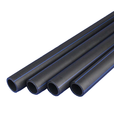 PE100 Kara Mavi Çizgili HDPE korozyona dayanıklı su boruları