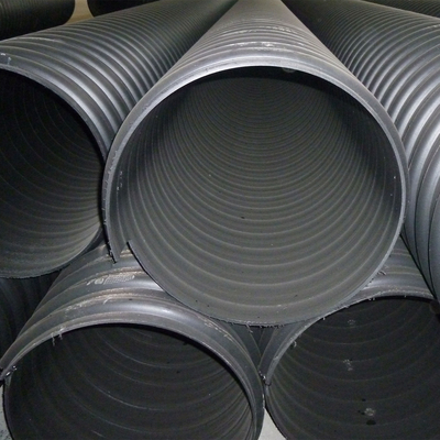 Kesme korozyona dayanıklı Siyah hdpe su borusu DN20mm-1600mm 2.3mm-117.6mm