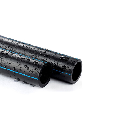 PE100 ham madde ihtiyaçları için özel boyutlu HDPE su tedarik boruları