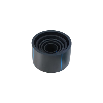 PE100 ham madde ihtiyaçları için özel boyutlu HDPE su tedarik boruları