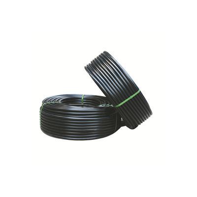 PE100 Korozyona dayanıklılık için siyah/mavi şeritli HDPE su tedarik boruları