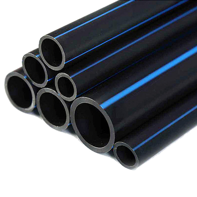 Müşterinin gereksinimlerine göre drenaj için HDPE su kaynağı boruları Örnek sağlandı