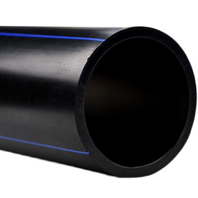 PE HDPE hammaddeden yapılmış korozyona dayanıklı HDPE su tedarik boruları