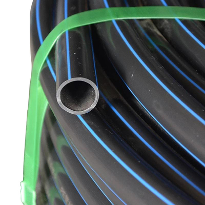 PE Mavi veya Mavi Çizgili Siyah HDPE Su Tutarı Su Tedarik Uygulaması