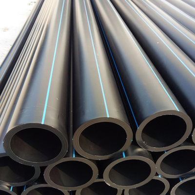 Korozyona dayanıklı siyah mavi HDPE su borusu