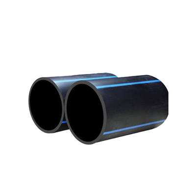 PE Hdpe Su Boruları / PE Su Boruları Siyah Özel Boyutlar ISO Sertifikalı