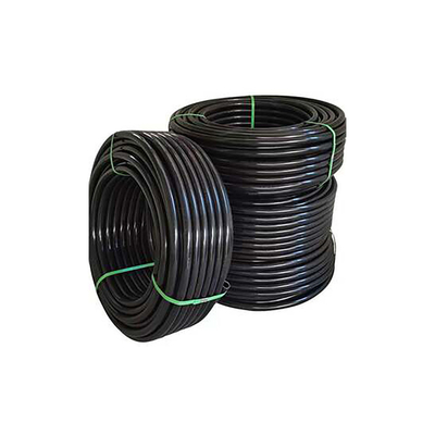 Su dağıtımı için siyah mavi HDPE su boruları
