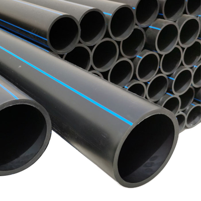 DN16-1800 korozyona dayanıklı polietilen drenaj borusu ile su kaynağı için HDPE plastik borular