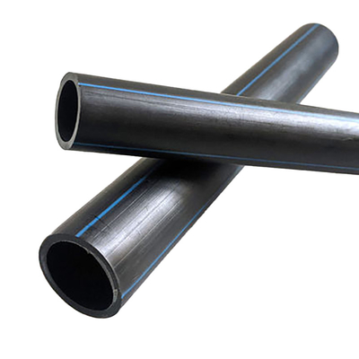 Korozyona dayanıklı HDPE Çift Duvarlı Kabuklu Boru Su Akımı için PE Borular 2 Inç Polietilen Boru