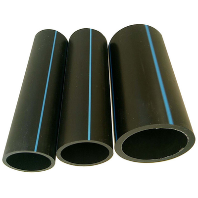 Korrozyona dayanıklı HDPE Su Teslimi Boruları Özel Plastik Su Teslimi Boruları Siyah HDPE Borular