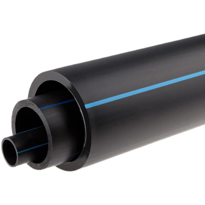 PE HDPE ham madde DN16mm-1800mm HDPE boru Su temini için nihai çözüm