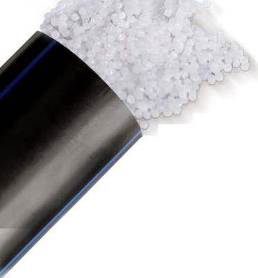 PE HDPE ham madde DN16mm-1800mm HDPE boru Su temini için nihai çözüm