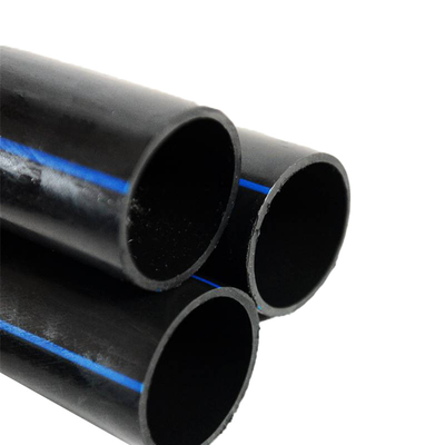 Kullanıcı gereksinimlerine göre uzunluğu DN16mm-1800mm 2.3mm-117.6mm olan özelleştirilebilir HDPE su tedarik boruları