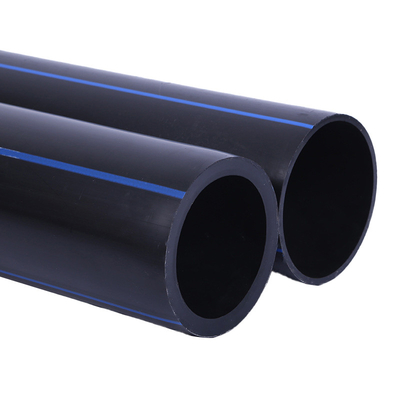 Kullanıcı gereksinimlerine göre uzunluğu DN16mm-1800mm 2.3mm-117.6mm olan özelleştirilebilir HDPE su tedarik boruları