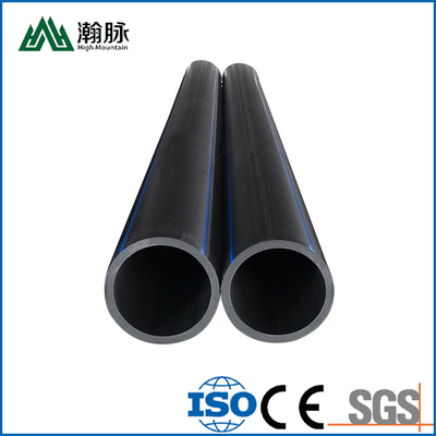 Su Teslimi ve İdrasi PE HDPE ham maddenin yapımı 2.3mm-117.6mm kalınlığında HDPE su kaynağı boruları