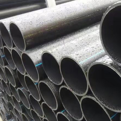 PE HDPE Su Teslimi Boruları Mavi veya Mavi Şeritli Siyah Mavi Şeritli PE Su Teslimi ve Kanalizasyonu