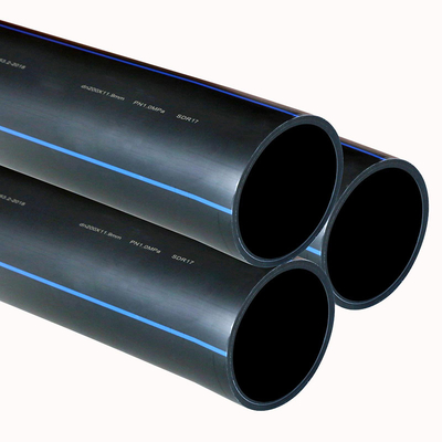 Uzun süreli su dağıtımı için HDPE su kaynağı boruları PN6-PN16 basınç derecesi