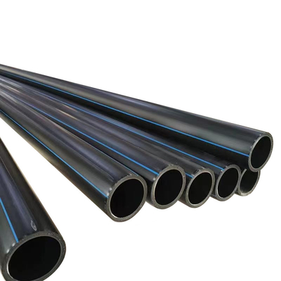 Yüksek yoğunluklu polietilen HDPE su tedarik boruları ve su dağıtım ağı için uygun 2.3mm-117.6mm kalınlığı