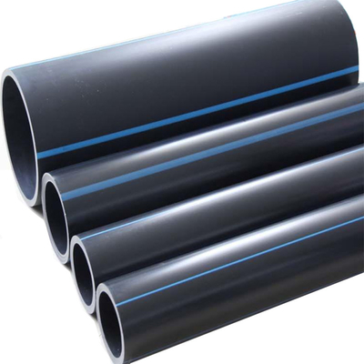 Su İrileme HDPE Su Teslimatı Boruları İyi Çarpışma Direnci ve ISO4427/4437 Sertifikası