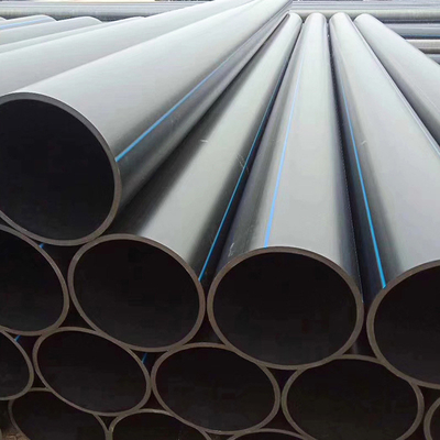 Su İrileme HDPE Su Teslimatı Boruları İyi Çarpışma Direnci ve ISO4427/4437 Sertifikası