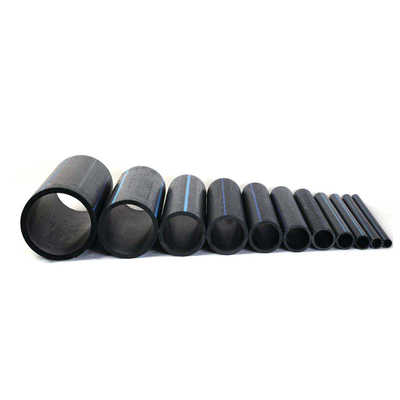 2.3mm-117.6mm Kalınlığı HDPE Su Teslimatı Boruları Yüksek Esneklik ve Çekici ve Makul