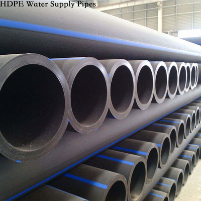 HDPE Su boruları sızıntısız UV ve donmaya dayanıklı NSF ISO sertifikalı 20-1200mm boyutları hızlı kurulum