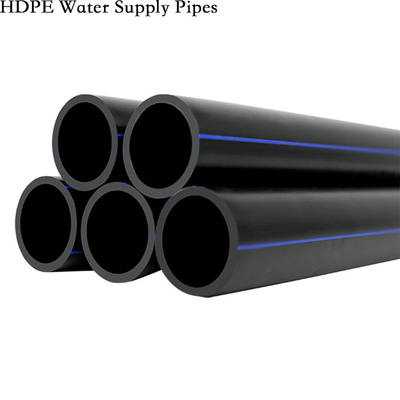 Uzun süreli sızıntı geçirmez su dağıtımı için dayanıklı HDPE su kaynağı boruları