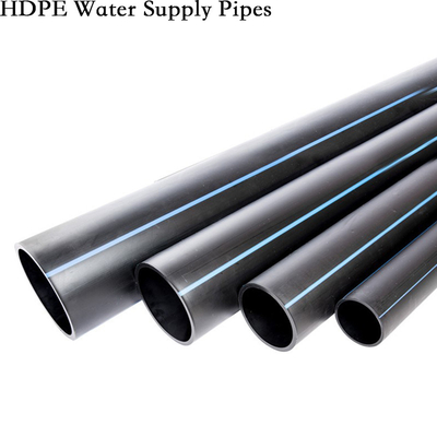 Yüksek dayanıklı korozyona dayanıklı ve verimli su dağıtım çözümleri için premium HDPE su kaynağı boruları