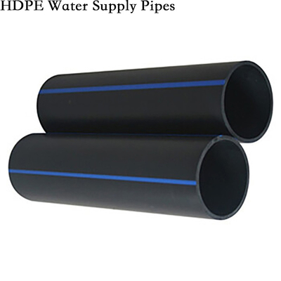 Yüksek dayanıklı korozyona dayanıklı ve verimli su dağıtım çözümleri için premium HDPE su kaynağı boruları
