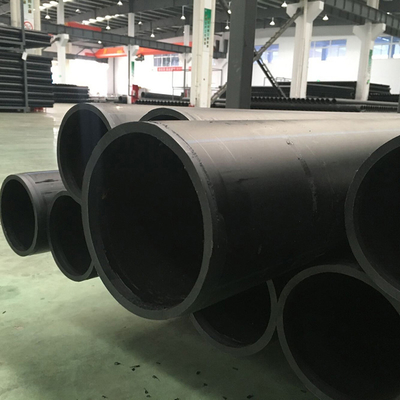PPR hammaddesi HDPE su tedarik boruları korozyona dayanıklı ve dayanıklı siyah borular
