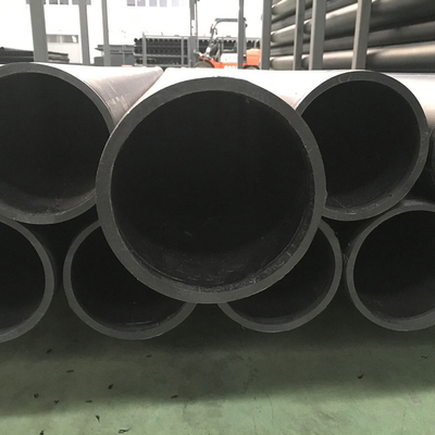 PPR hammaddesi HDPE su tedarik boruları korozyona dayanıklı ve dayanıklı siyah borular