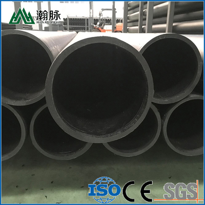 Siyah renkte su boşaltmak için 20mm-1200mm HDPE su kaynağı boruları