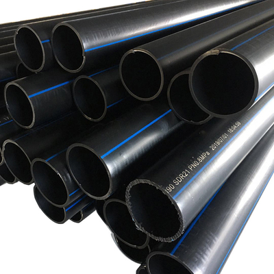 -40C İla 60C Sıcaklık Aralığında Uzun Ömürlü Su Taşımacılığı 1.25mpa-2.5mpa HDPE Boru