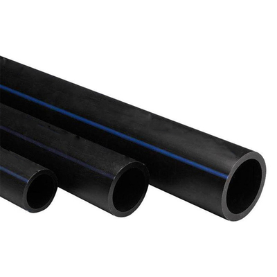 Siyah renkte su boşaltmak için 20mm-1200mm HDPE su kaynağı boruları
