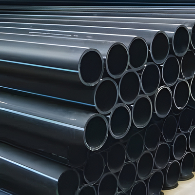 Sıcaklık Aralığı -40C İla 60C HDPE Su Temini Boruları Alın Kaynak Bağlantılı