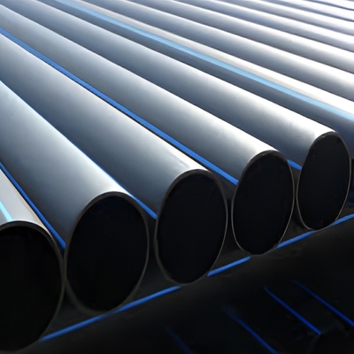 1.25mpa-2.5mpa Yüksek yoğunluklu polietilenli HDPE Su Tedarik Boruları Uzunluğu 5.8m/11.8m/Kustomlaştırılmış