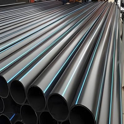 1.25mpa-2.5mpa Yüksek yoğunluklu polietilenli HDPE Su Tedarik Boruları Uzunluğu 5.8m/11.8m/Kustomlaştırılmış