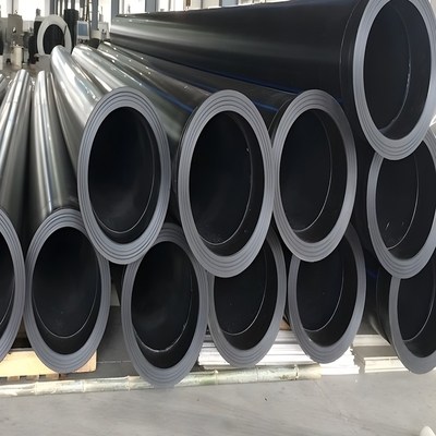 5.8m/11.8m/1.25mpa-2.5mpa basınç ve -40C'den 60C'ye kadar sıcaklık aralığı ile özel HDPE su tedarik boruları
