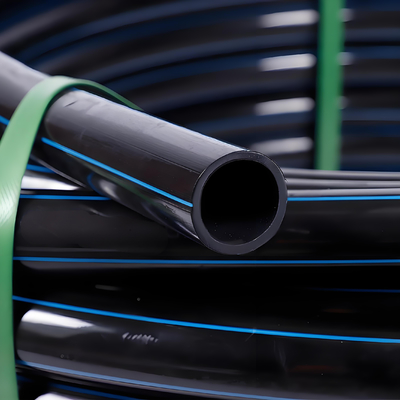 PN20 Basınç Sınıfı HDPE Boru, Katı Atık Sahası Sızıntı Suyu Toplaması için Mükemmel UV Direnci