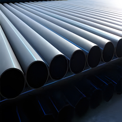 PN20 Basınç Sınıfı HDPE Boru, Katı Atık Sahası Sızıntı Suyu Toplaması için Mükemmel UV Direnci