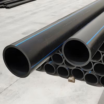 DN20-DN1200 -40°C'den 40°C'ye kadar sıcaklık aralığı olan HDPE su tedarik boruları