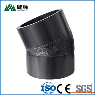 Küçük Alın Kaynaklı Boru Bağlantısı Hot Melt 90 110 160mm HDPE Boru Bükme