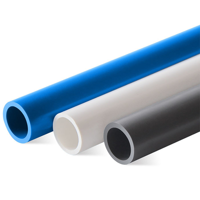 Kalınlaştırılmış UPVC Balık Tankı Su Borusu Mavi Gri Beyaz DN20 PVC Su Temini Borusu